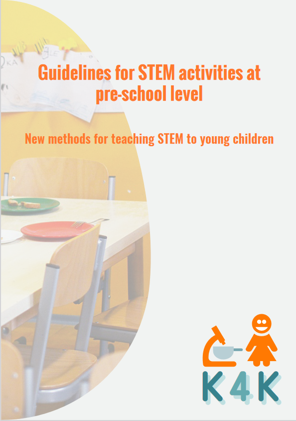 Guidelines for STEM activities at pre-school level. New methods for teaching STEM to young children.